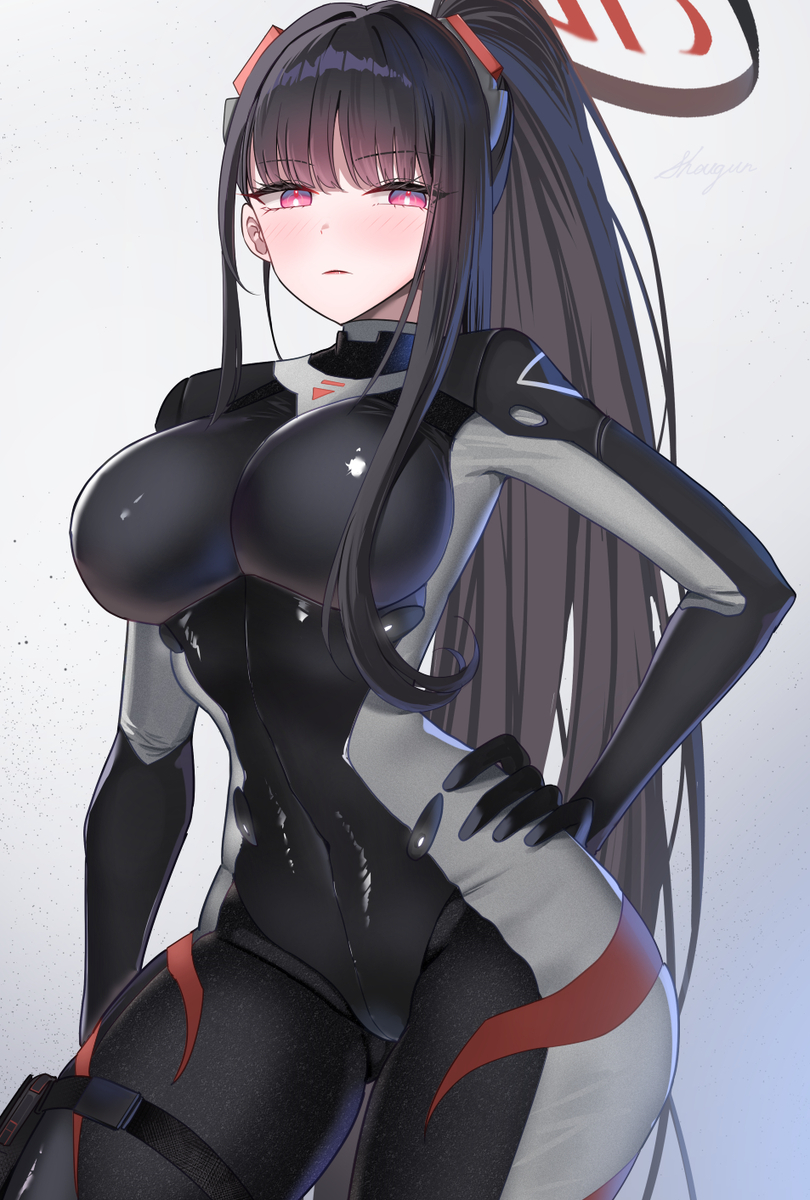 This is a pixiv picture whose title is 戦闘服リオ.