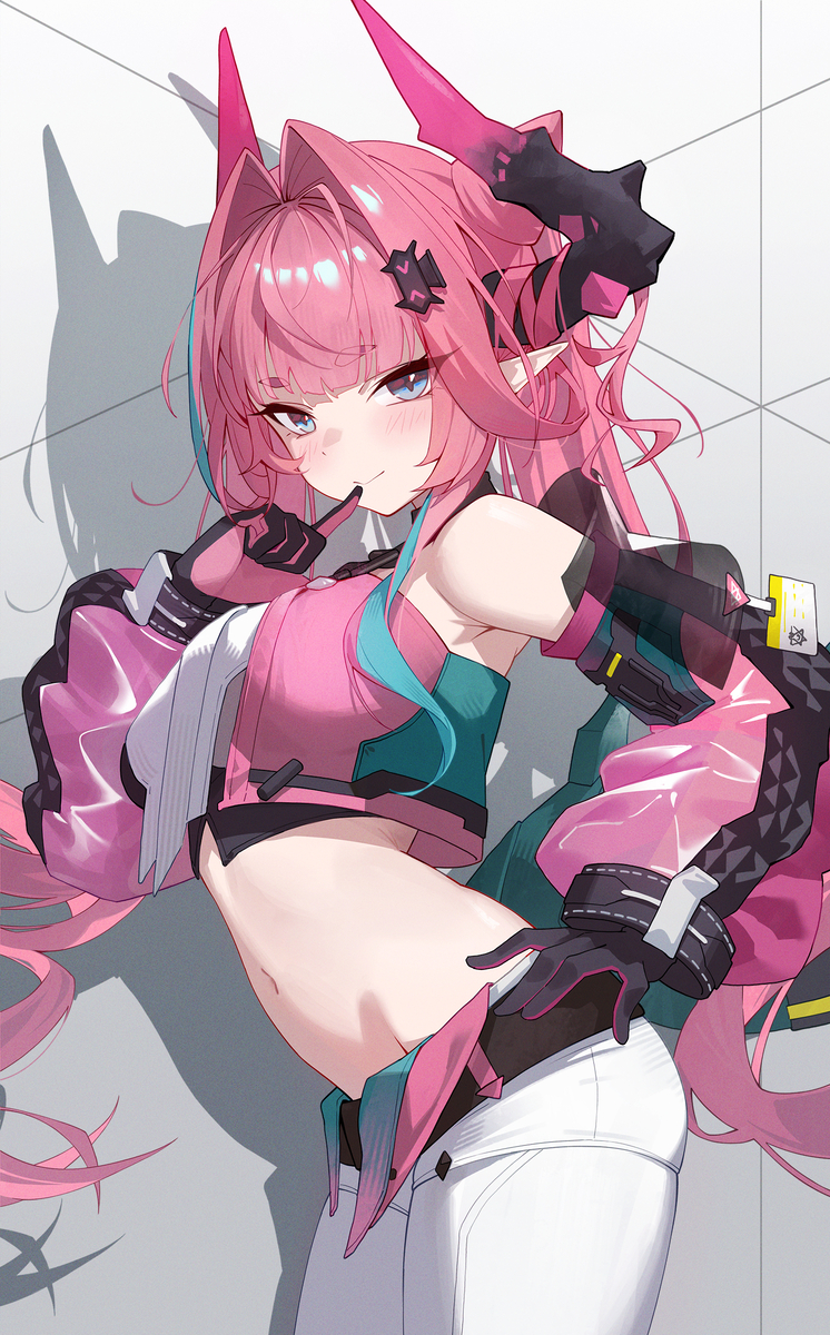This is a pixiv picture whose title is 18.伊冯.