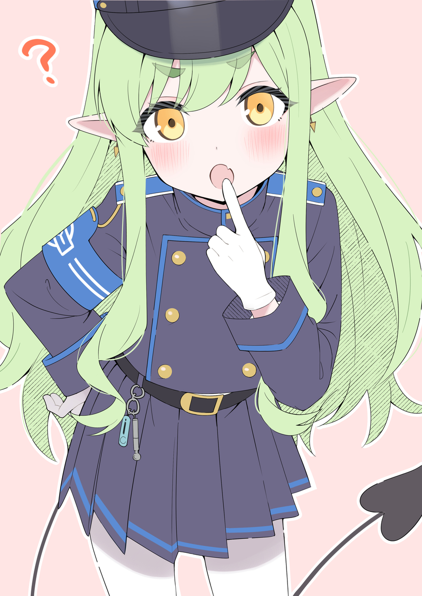 This is a pixiv picture whose title is 八重歯族.