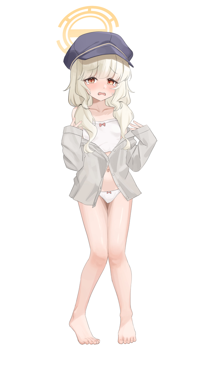 This is a pixiv picture whose title is 内海アオバのキャミソール.