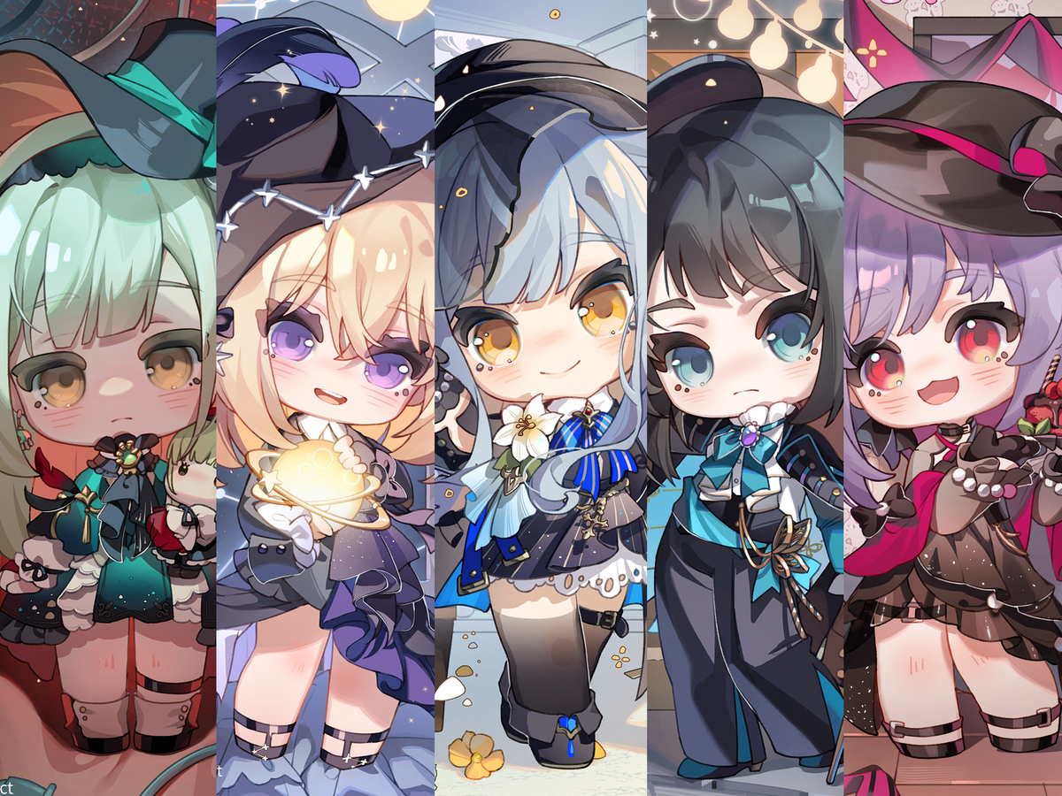 This is a pixiv picture whose title is AveMujica.