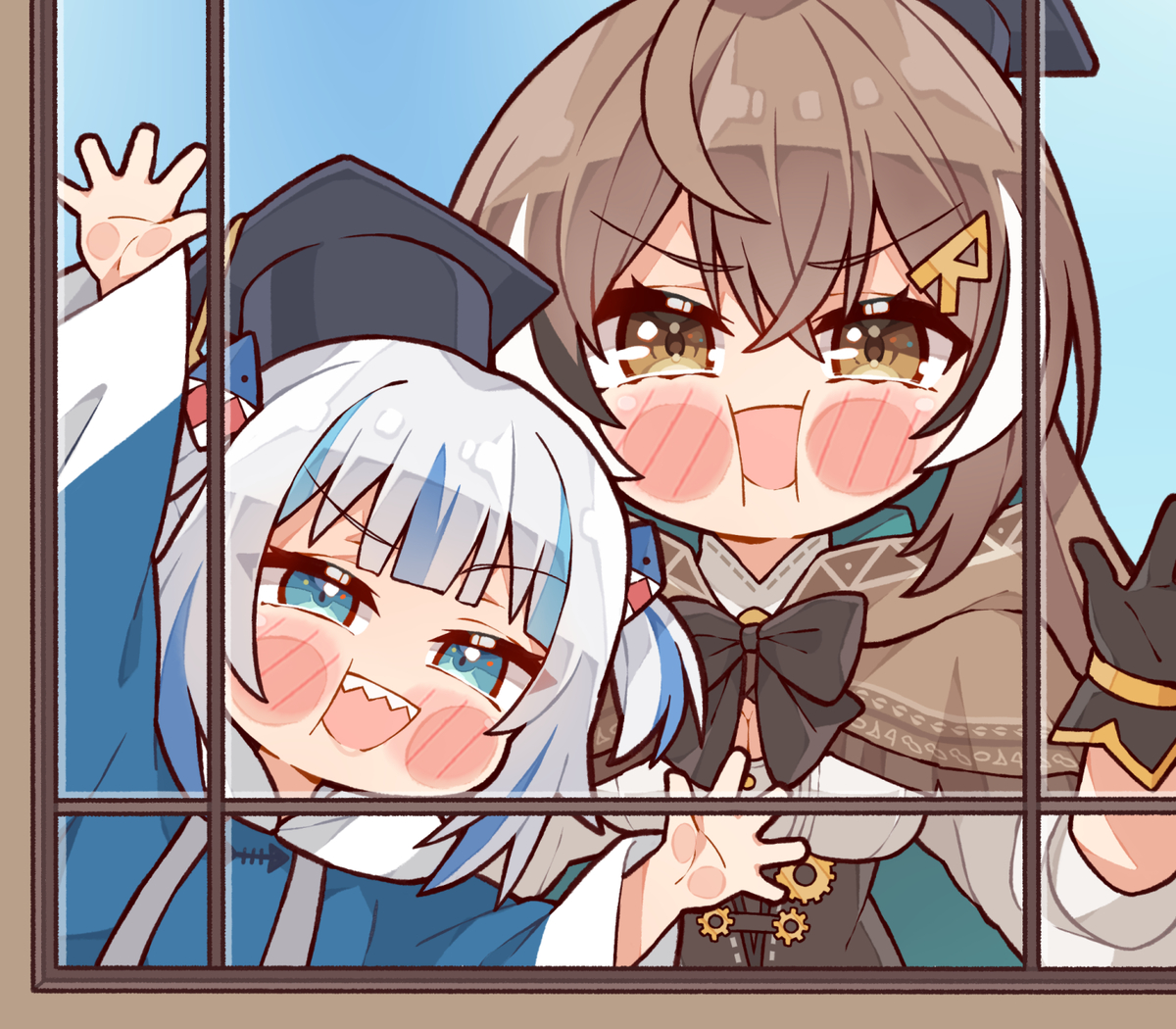 This is a pixiv picture whose title is じーっ.