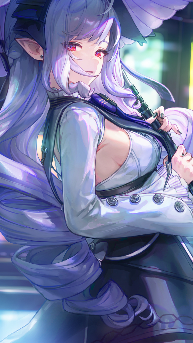 This is a pixiv picture whose title is 📺.