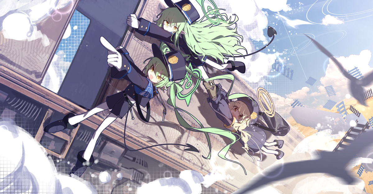 This is a pixiv picture whose title is 目的地是——sensei那儿！.