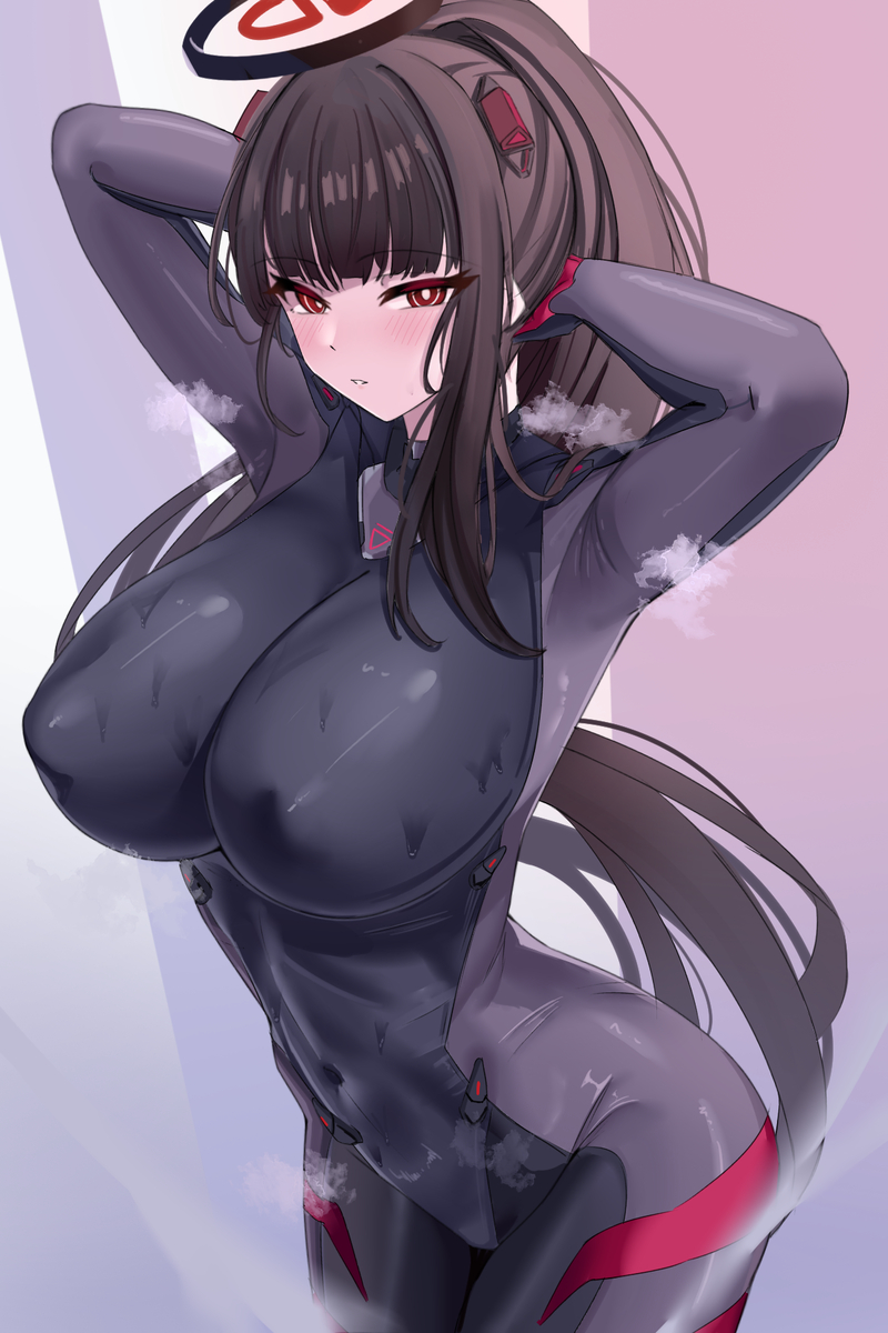 This is a pixiv picture whose title is ボディースーツ.
