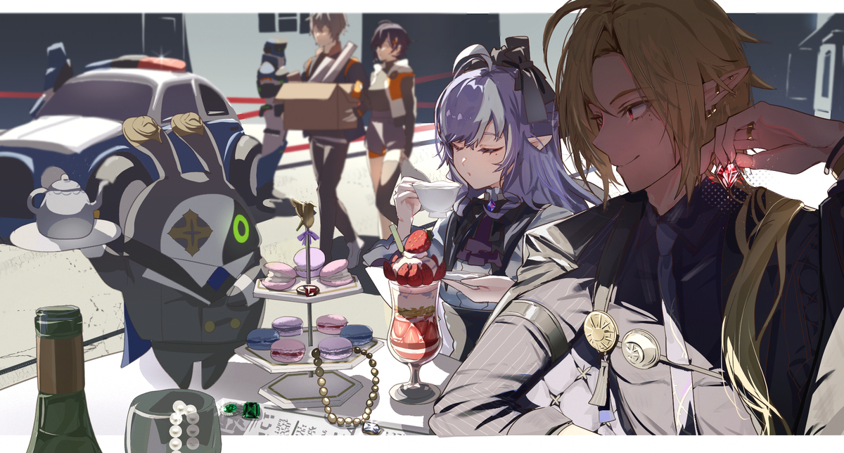 This is a pixiv picture whose title is 無題.