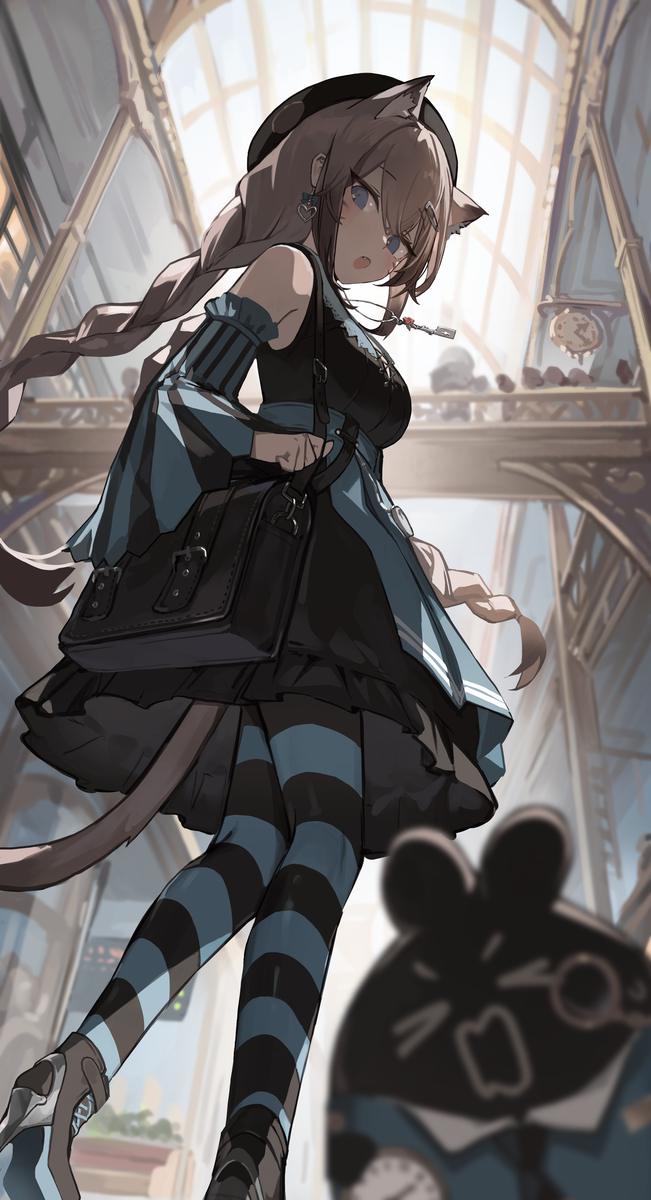 This is a pixiv picture whose title is Alice in Steampunk.