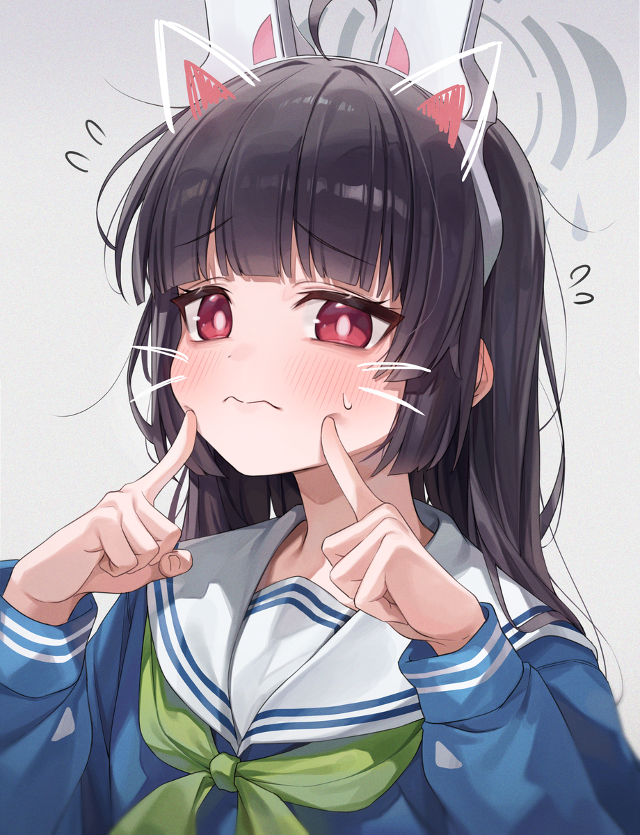 This is a pixiv picture whose title is 귀여운포즈!.