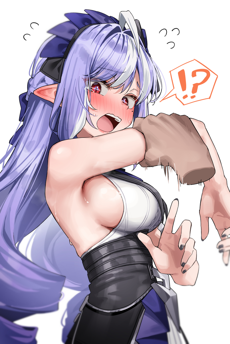 This is a pixiv picture whose title is ビビアンの横乳.