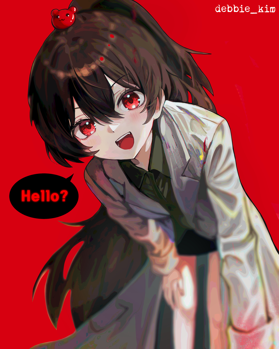 This is a pixiv picture whose title is Hello...?.