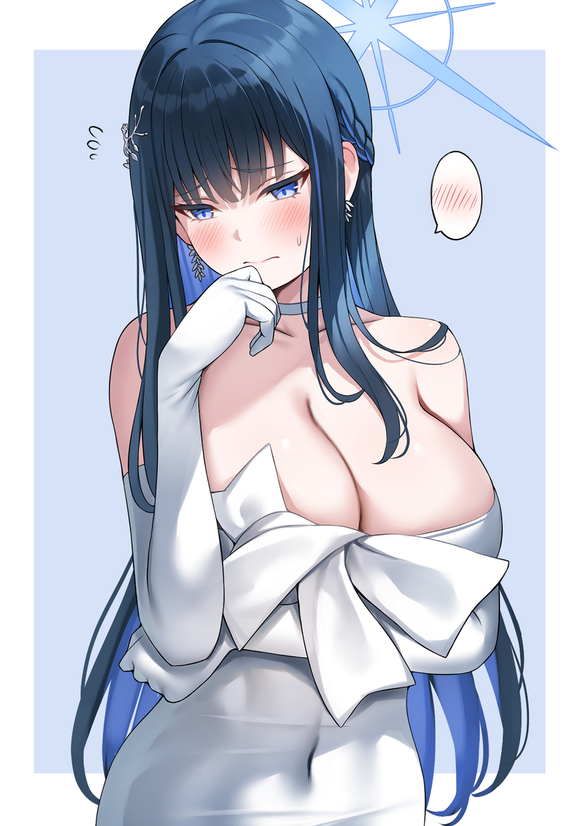 This is a pixiv picture whose title is サオリ「....そんなにジロジロと見ないでくれ先生...。」.