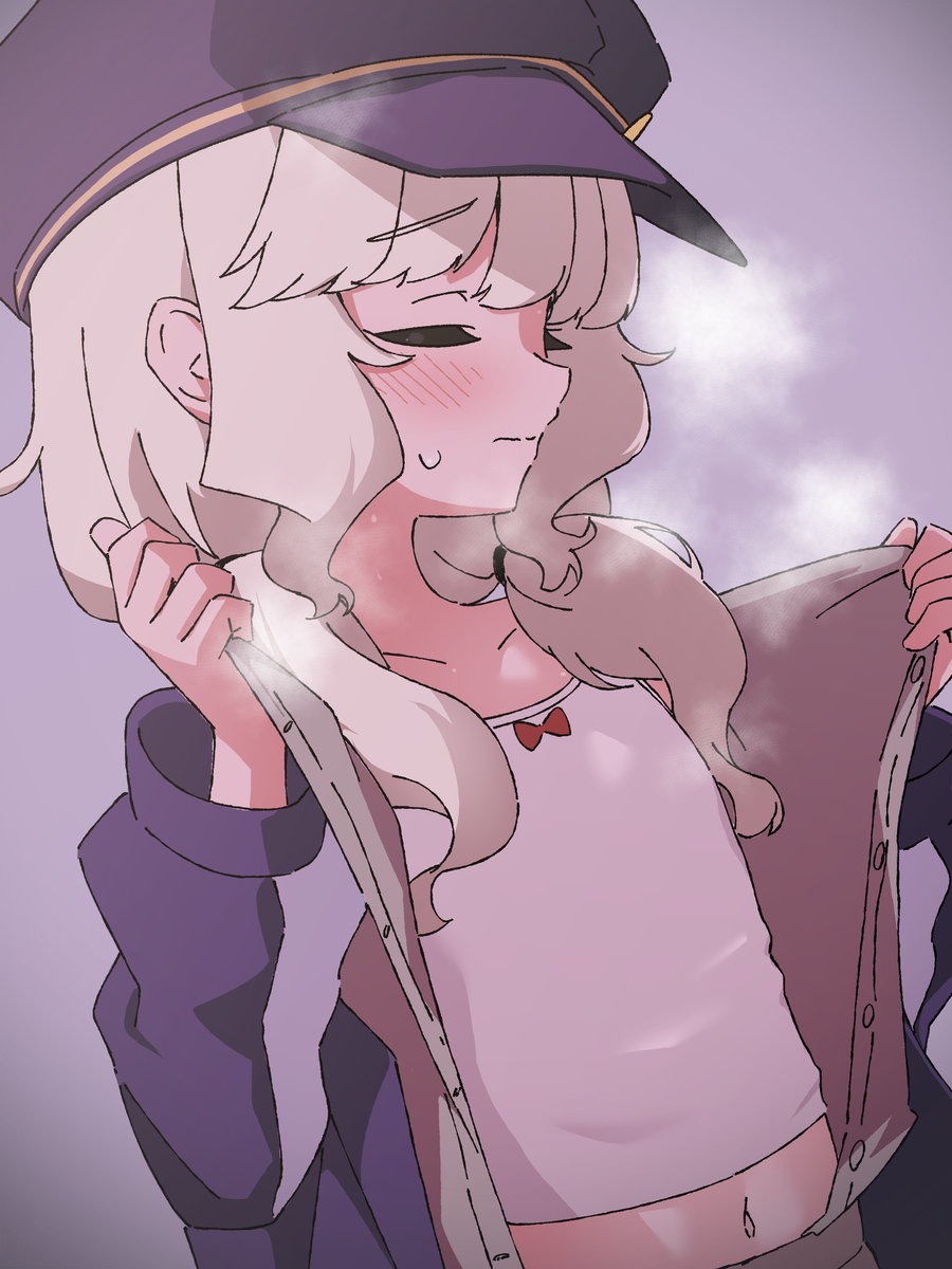 This is a pixiv picture whose title is アオバ・・・.