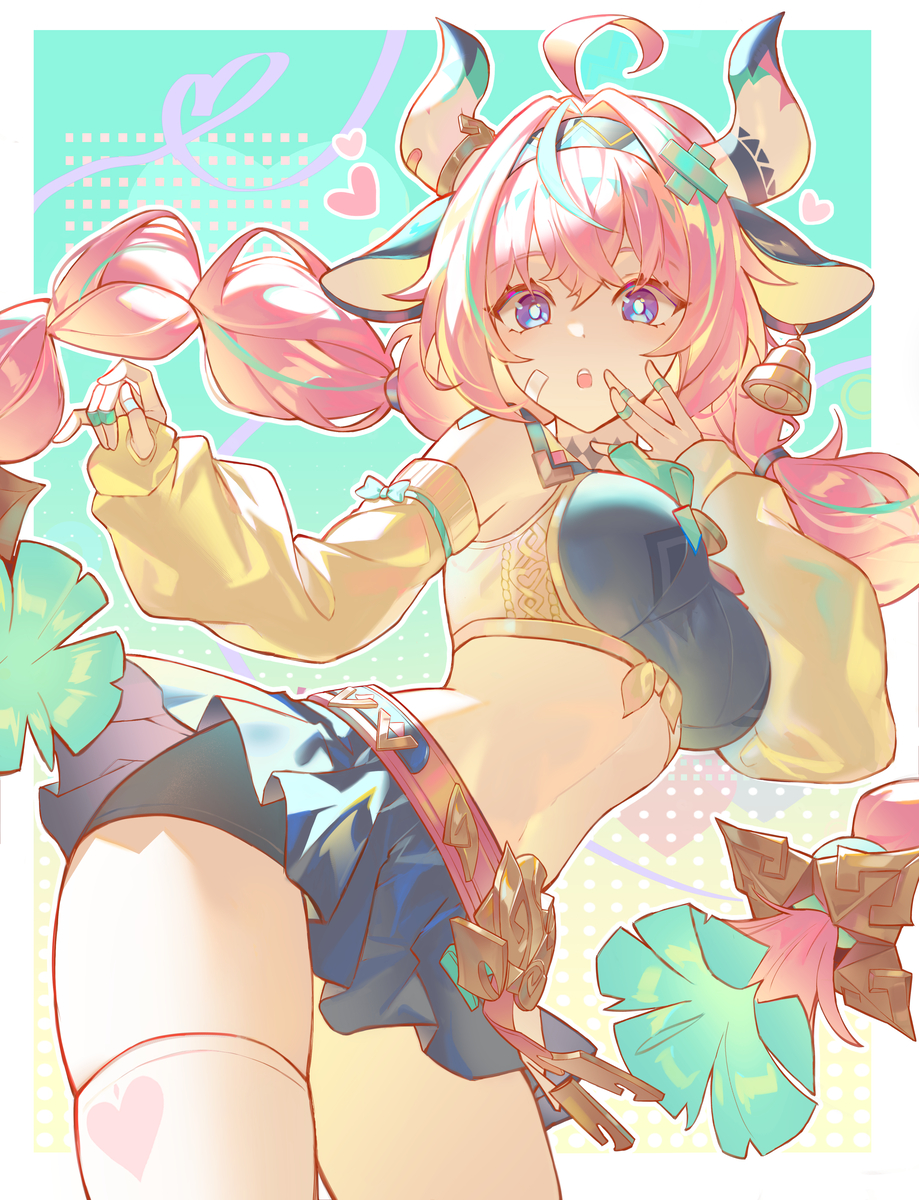 This is a pixiv picture whose title is 💗.