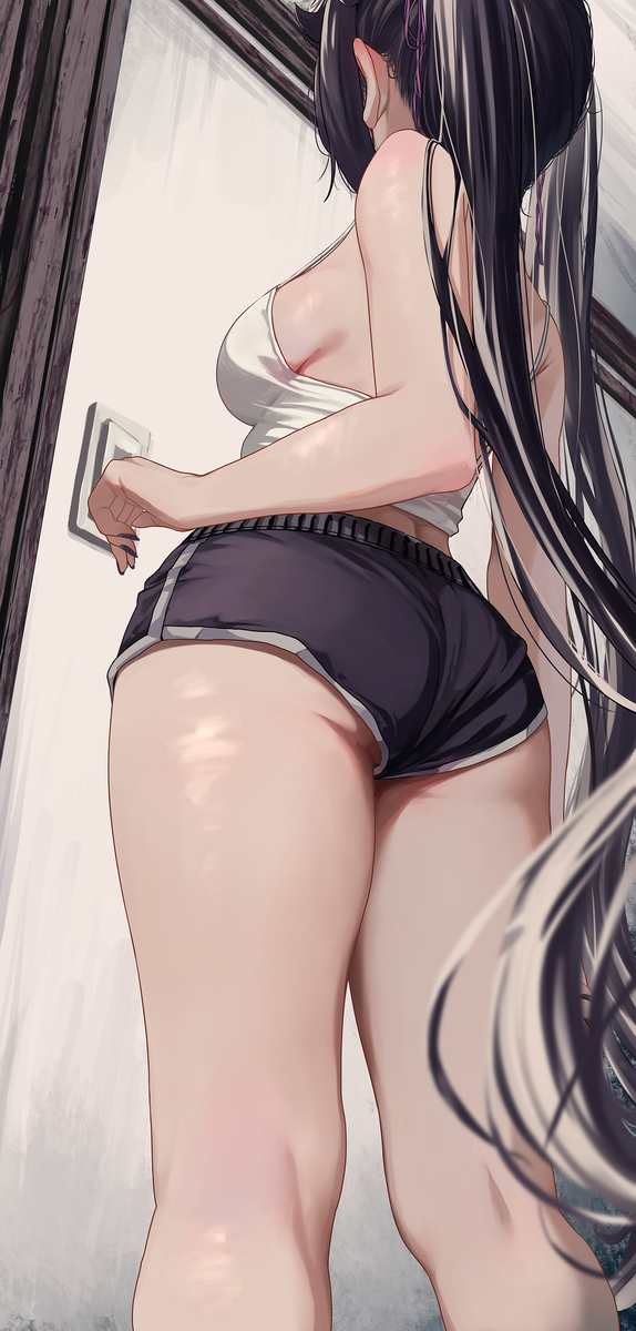 This is a pixiv picture whose title is ハリ.