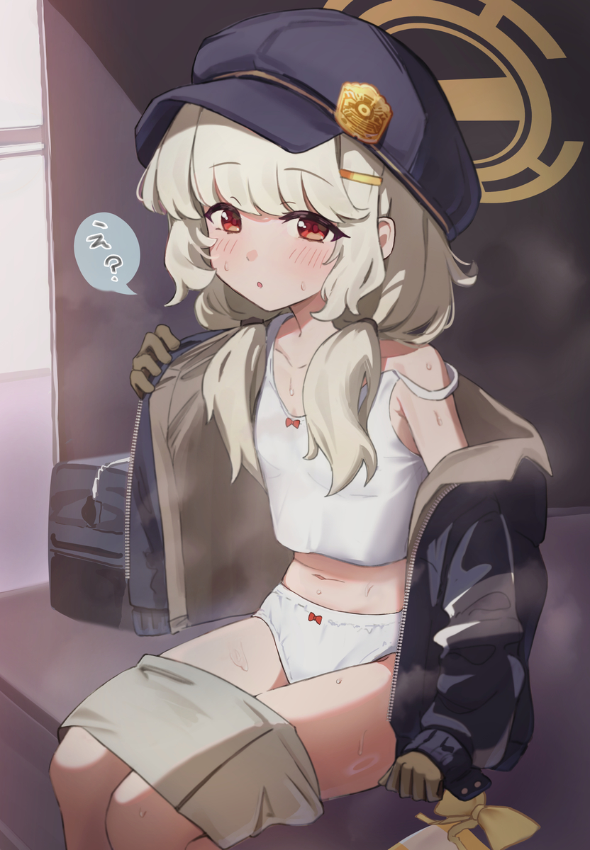 This is a pixiv picture whose title is アオバちゃん…これからよろしくね….