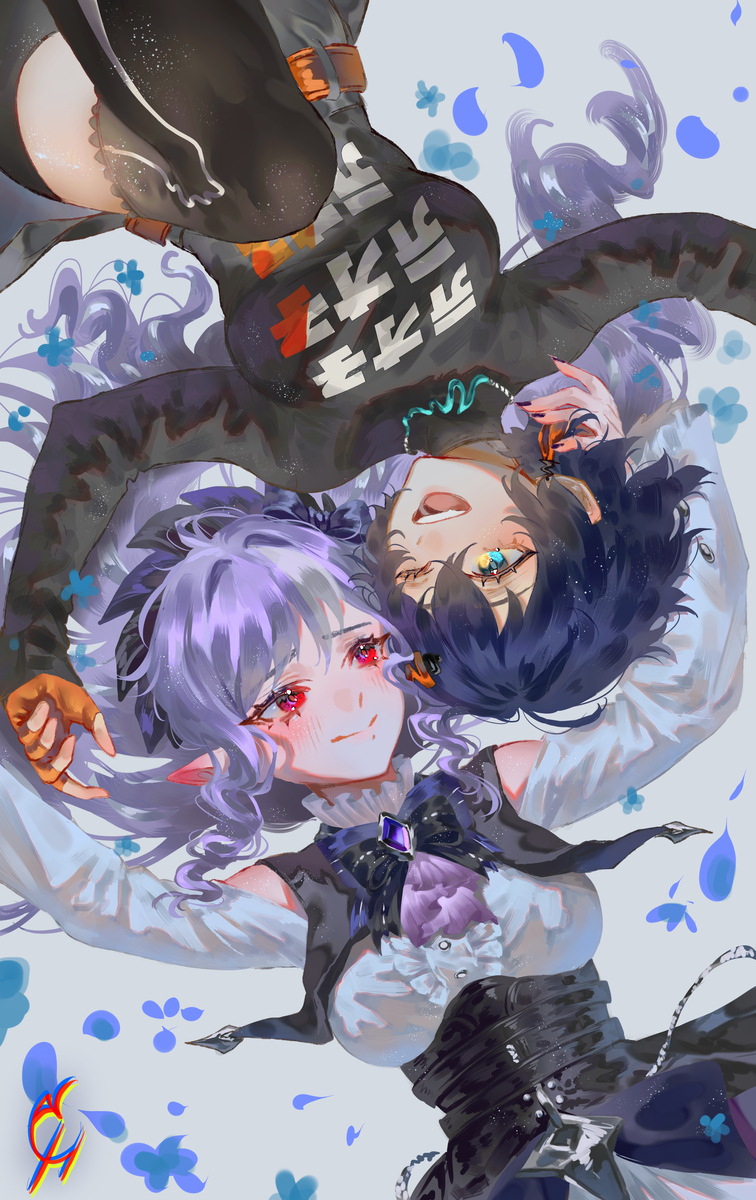 This is a pixiv picture whose title is Would you please love me?.