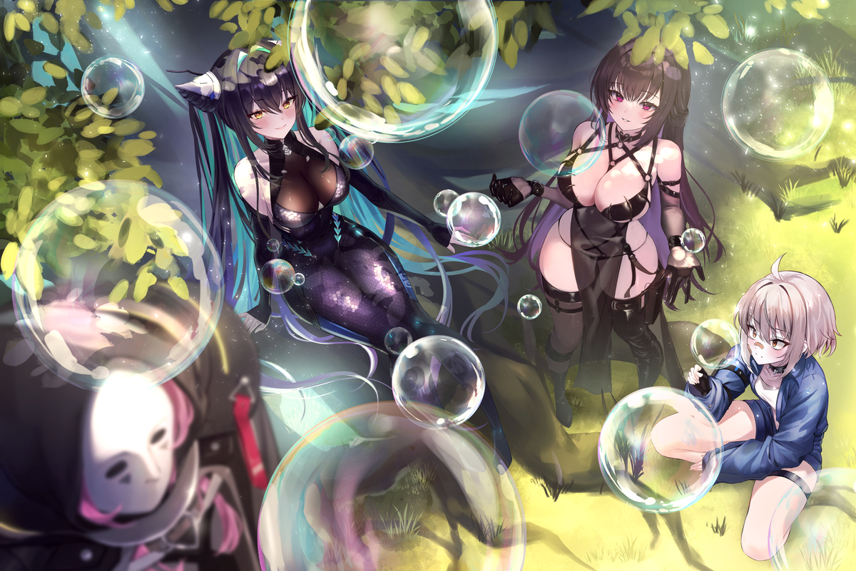 This is a pixiv picture whose title is NIKKE.