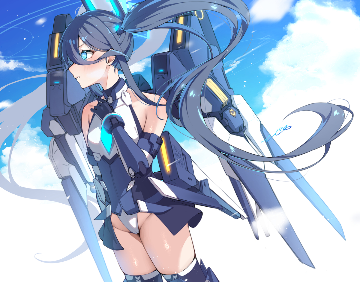 This is a pixiv picture whose title is メカアリス.