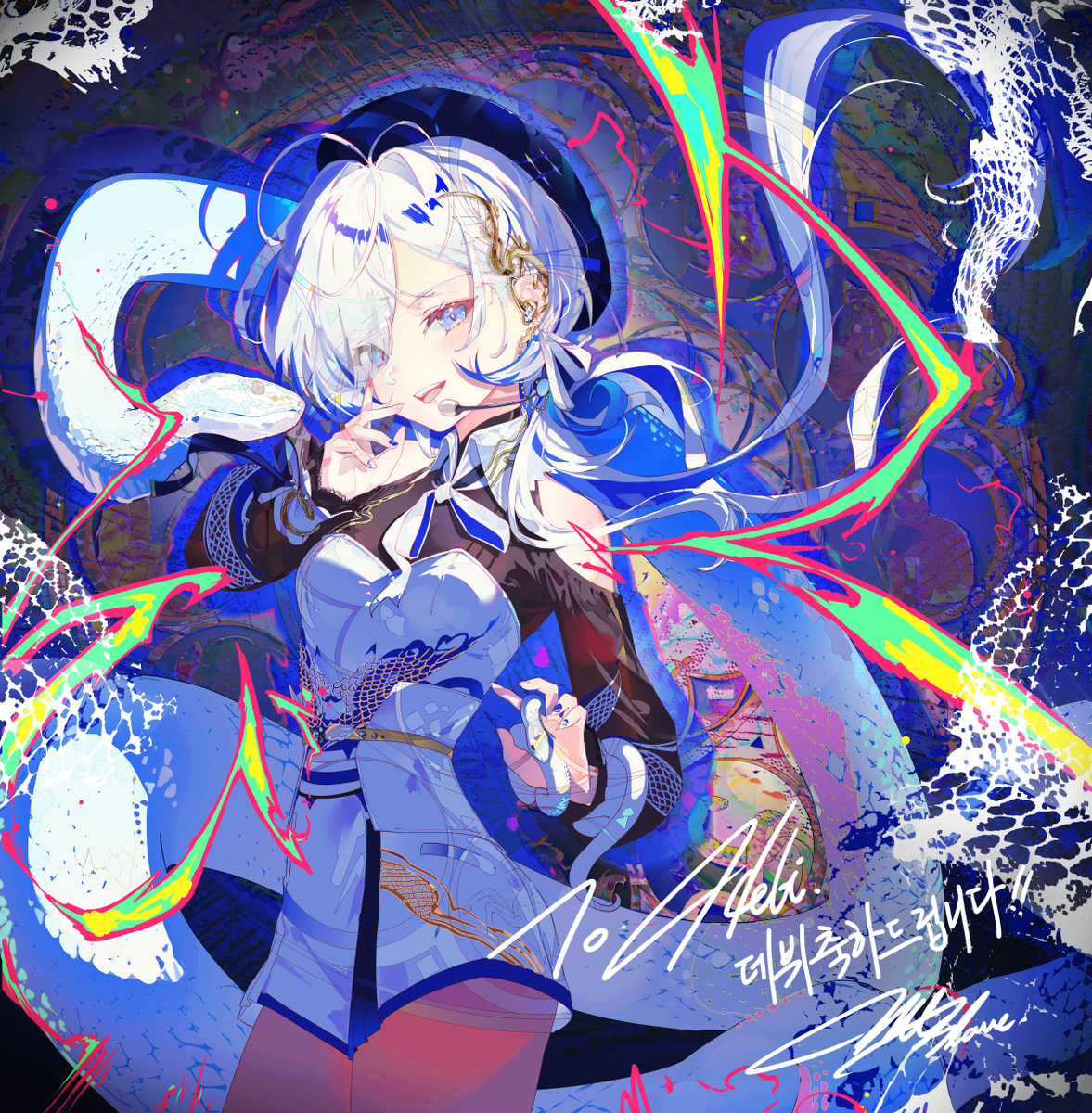 This is a pixiv picture whose title is Hebi.