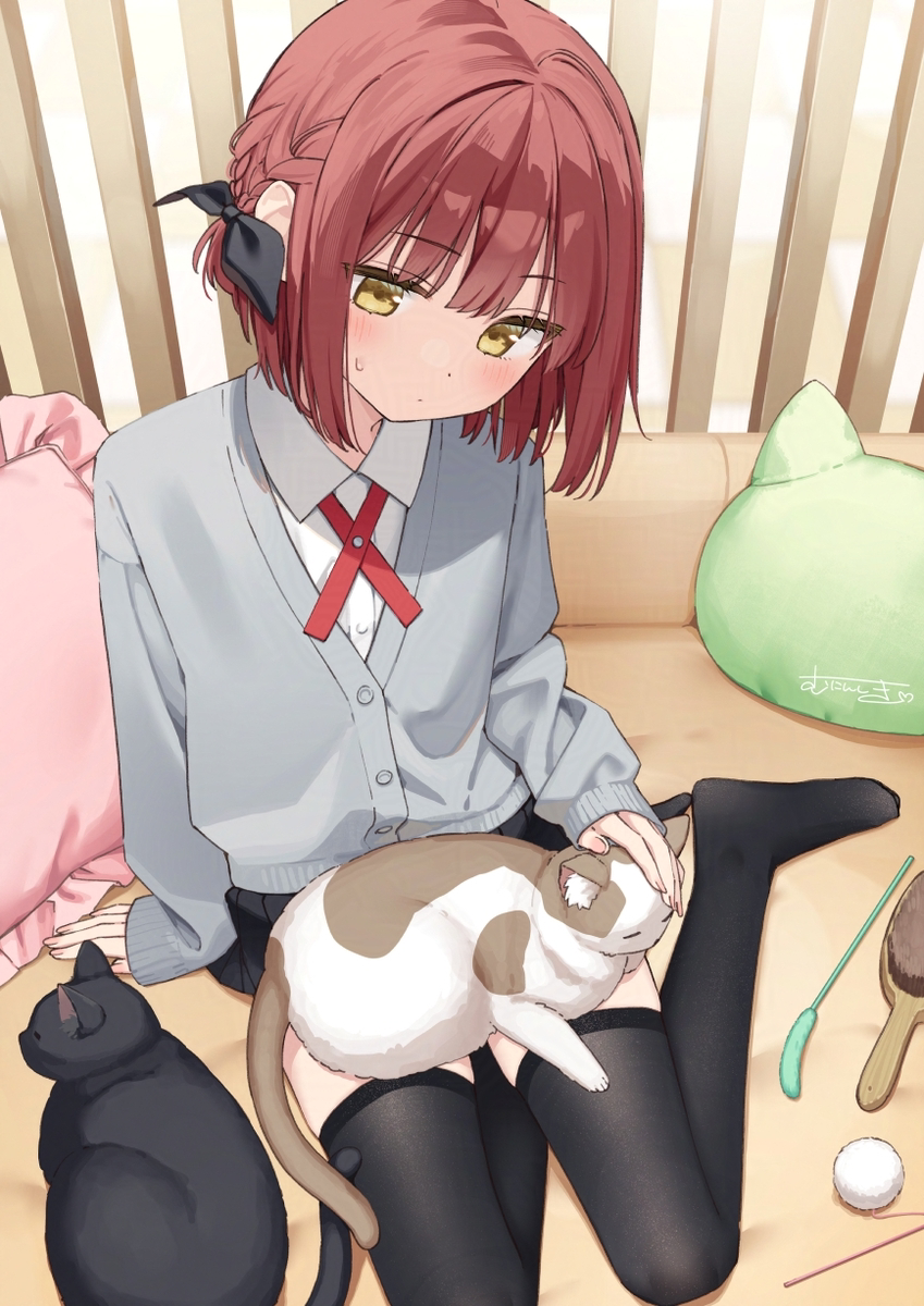 This is a pixiv picture whose title is 足しびれてきた.