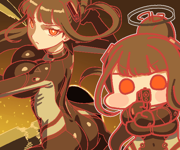 This is a pixiv picture whose title is 調月リオ.