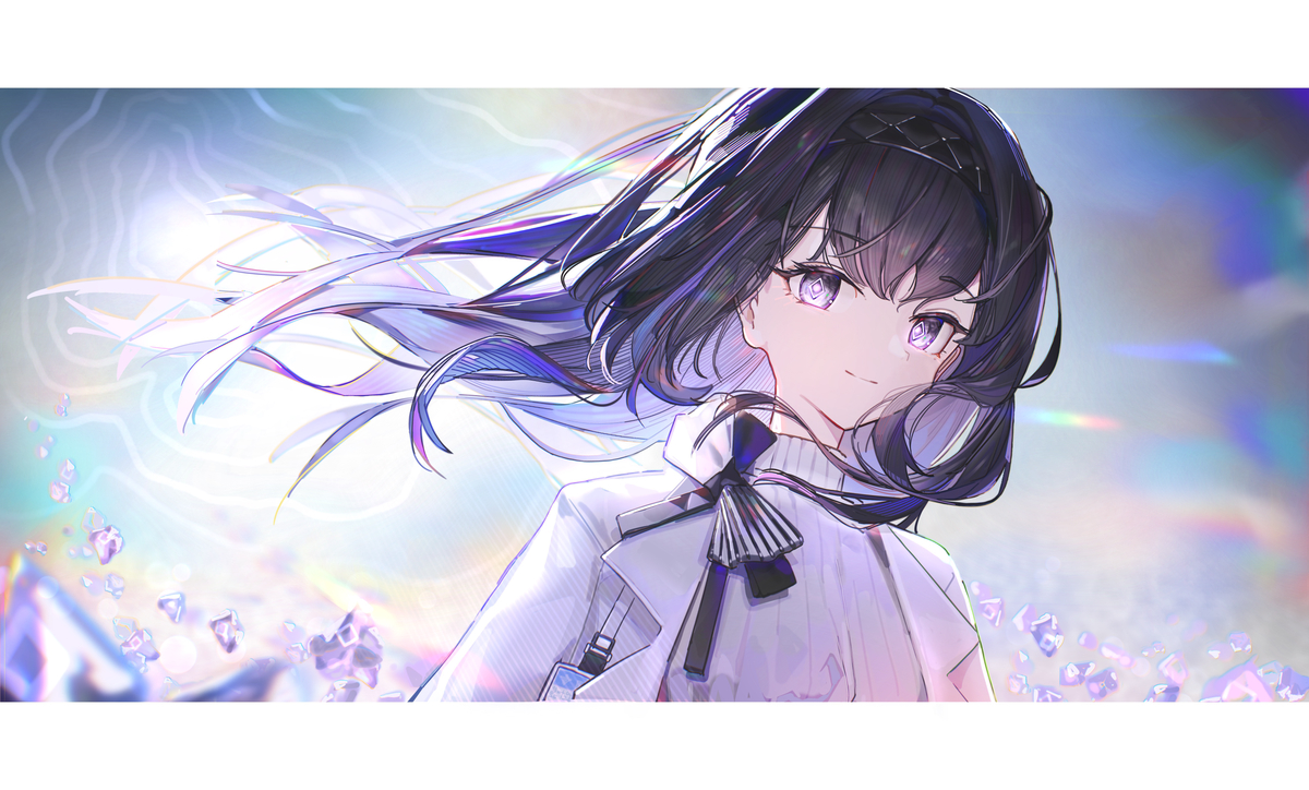 This is a pixiv picture whose title is …好久不见.