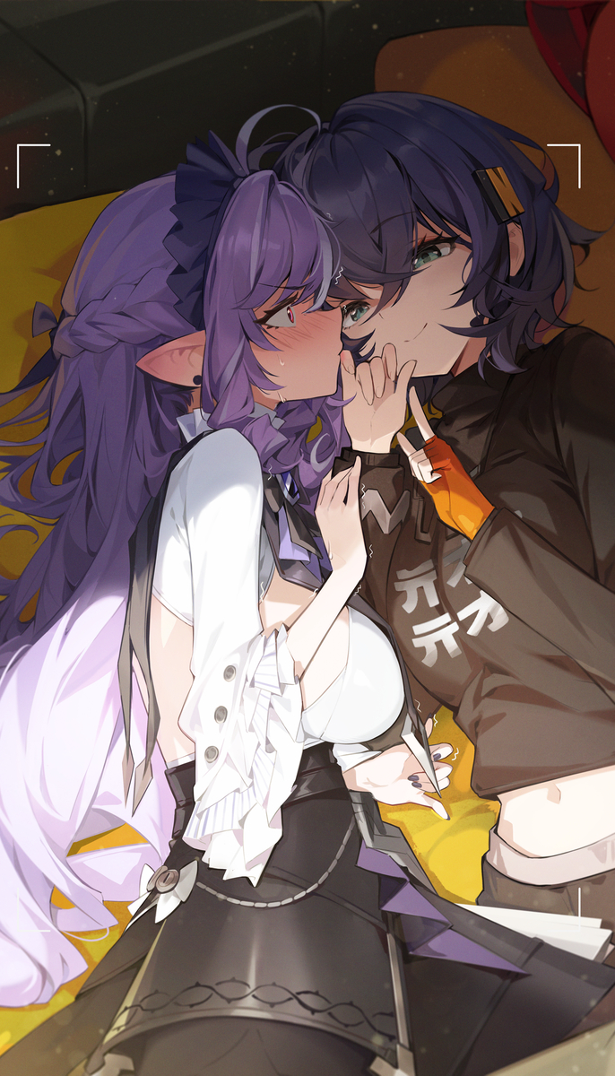 This is a pixiv picture whose title is 「パ、パ、パ、パパ、パエトーン様!?」.