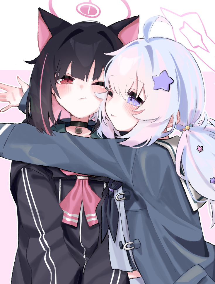 This is a pixiv picture whose title is ■カズレイぎゅー.