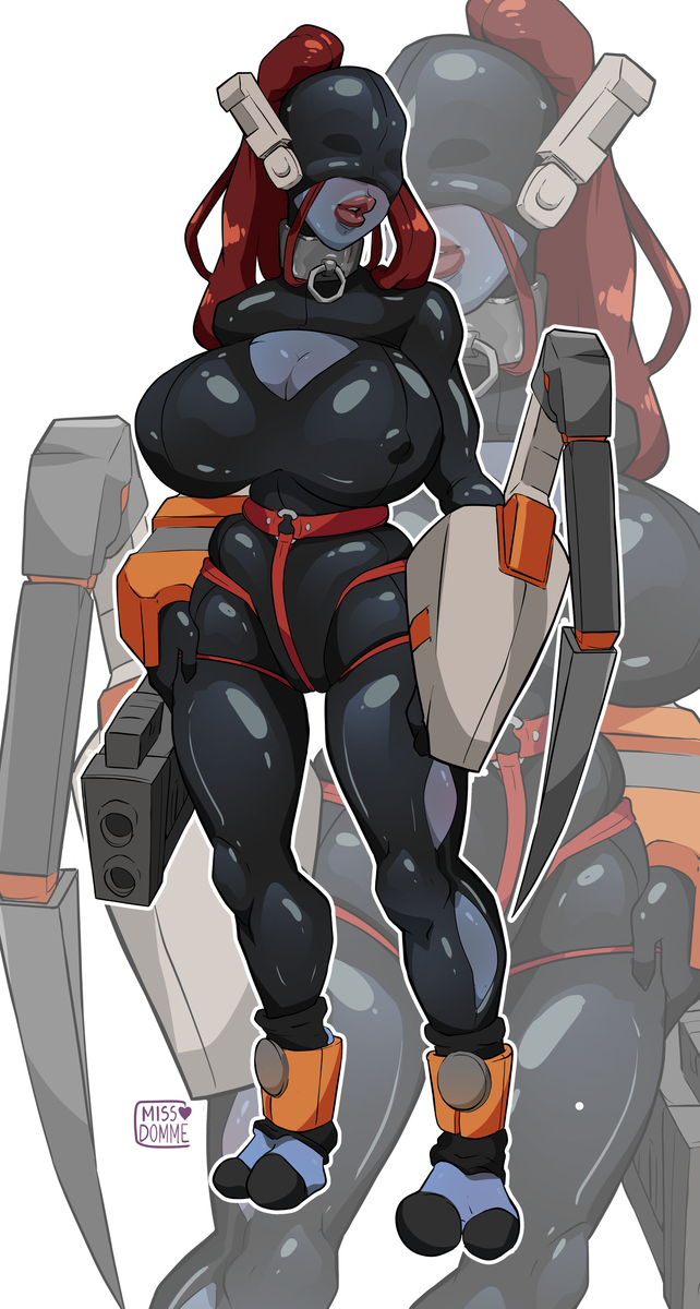 This is a pixiv picture whose title is T'au Latex Drone.
