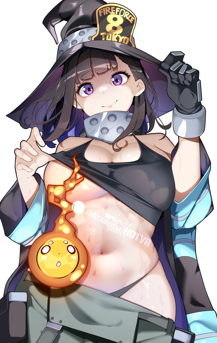 This is a pixiv picture whose title is Maki sweating..