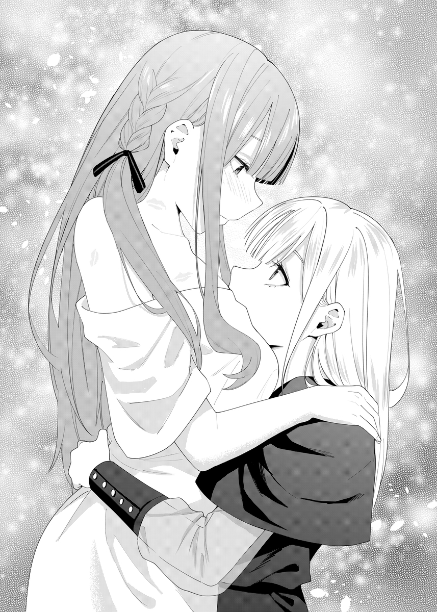 This is a pixiv picture whose title is 祥子と睦.