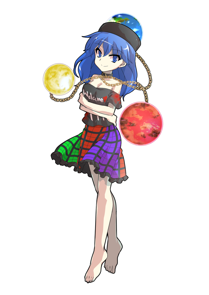 This is a pixiv picture whose title is 三月精ver青ヘカーティア立ち絵 表情差分.