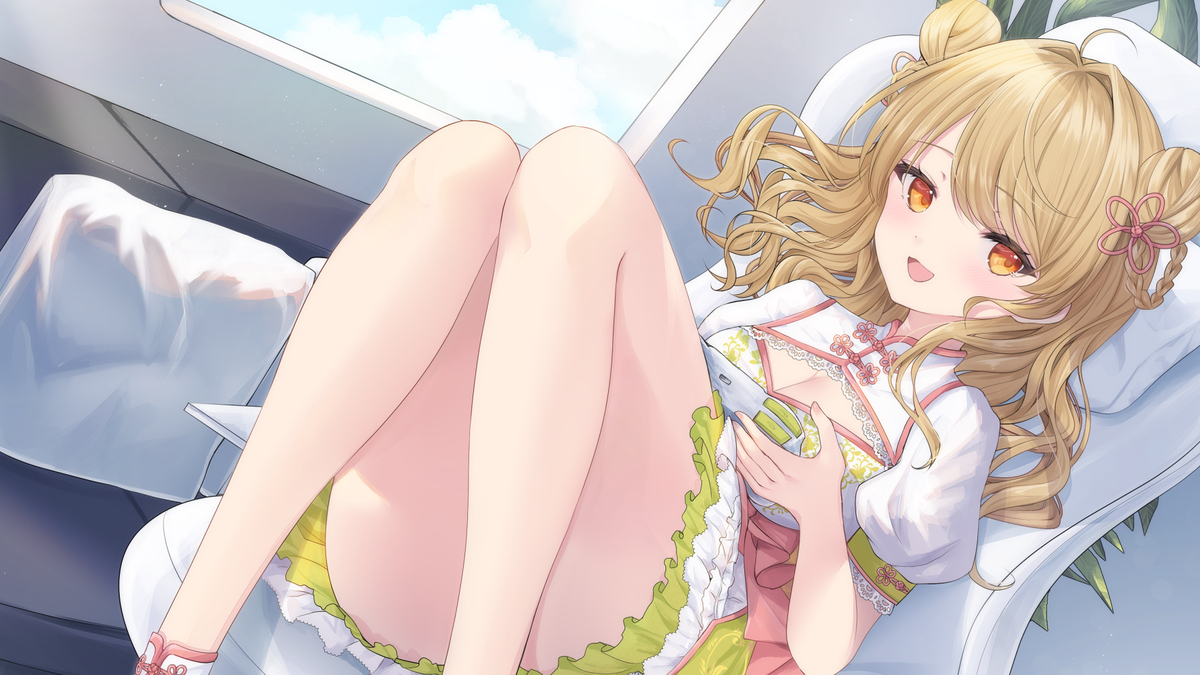 This is a pixiv picture whose title is Skeb 187  朝陽にいな様.