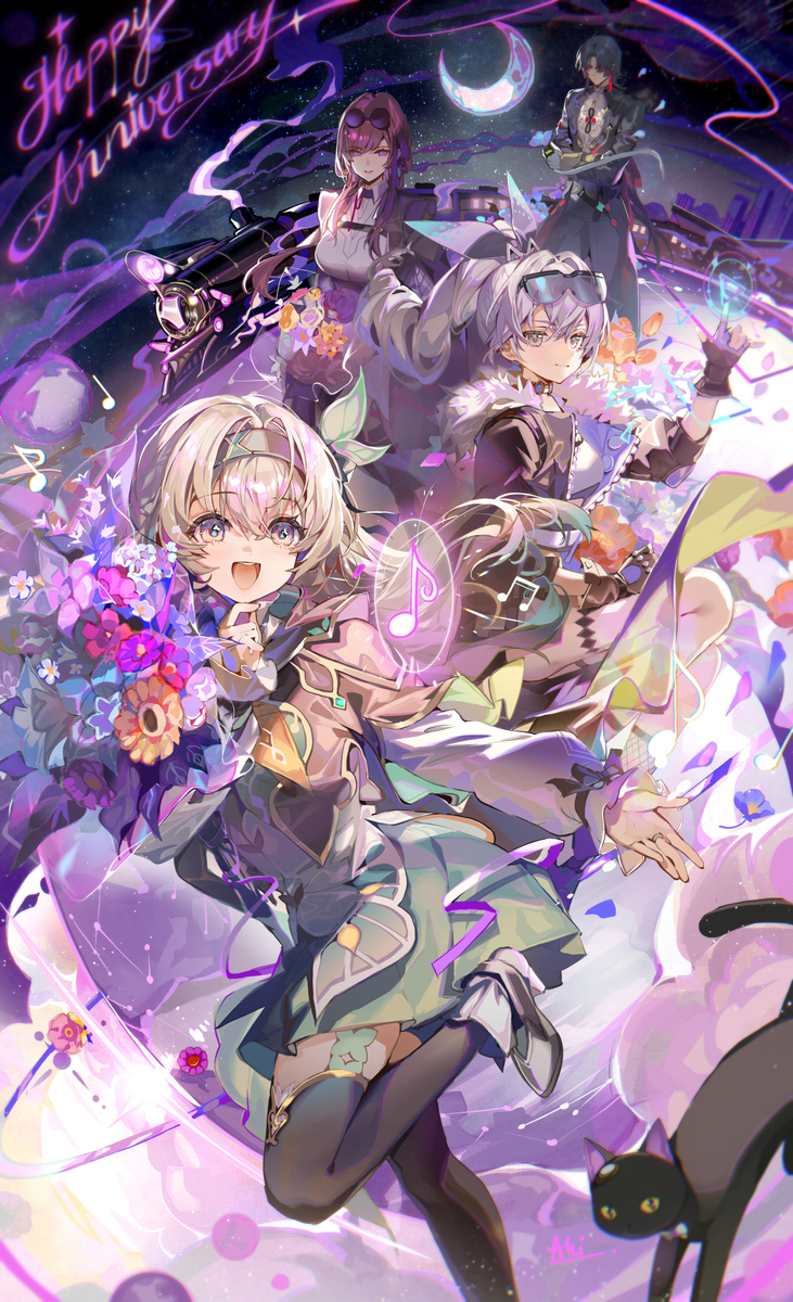 This is a pixiv picture whose title is Happy anniversary!.