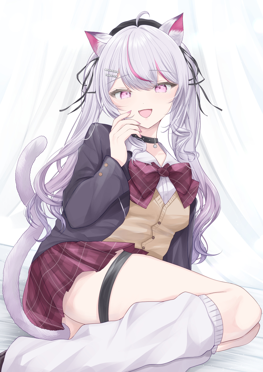 This is a pixiv picture whose title is Skeb 228 猫山みあ様.