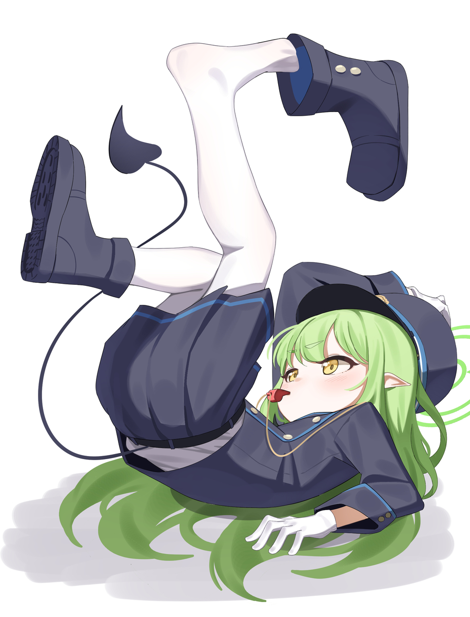 This is a pixiv picture whose title is 일하기 싫은 히카리/play hooky hikari.