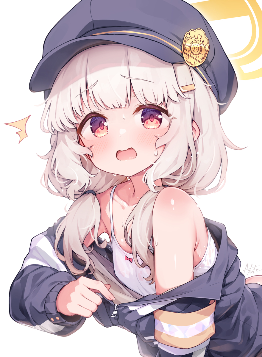 This is a pixiv picture whose title is 汗アオバ.