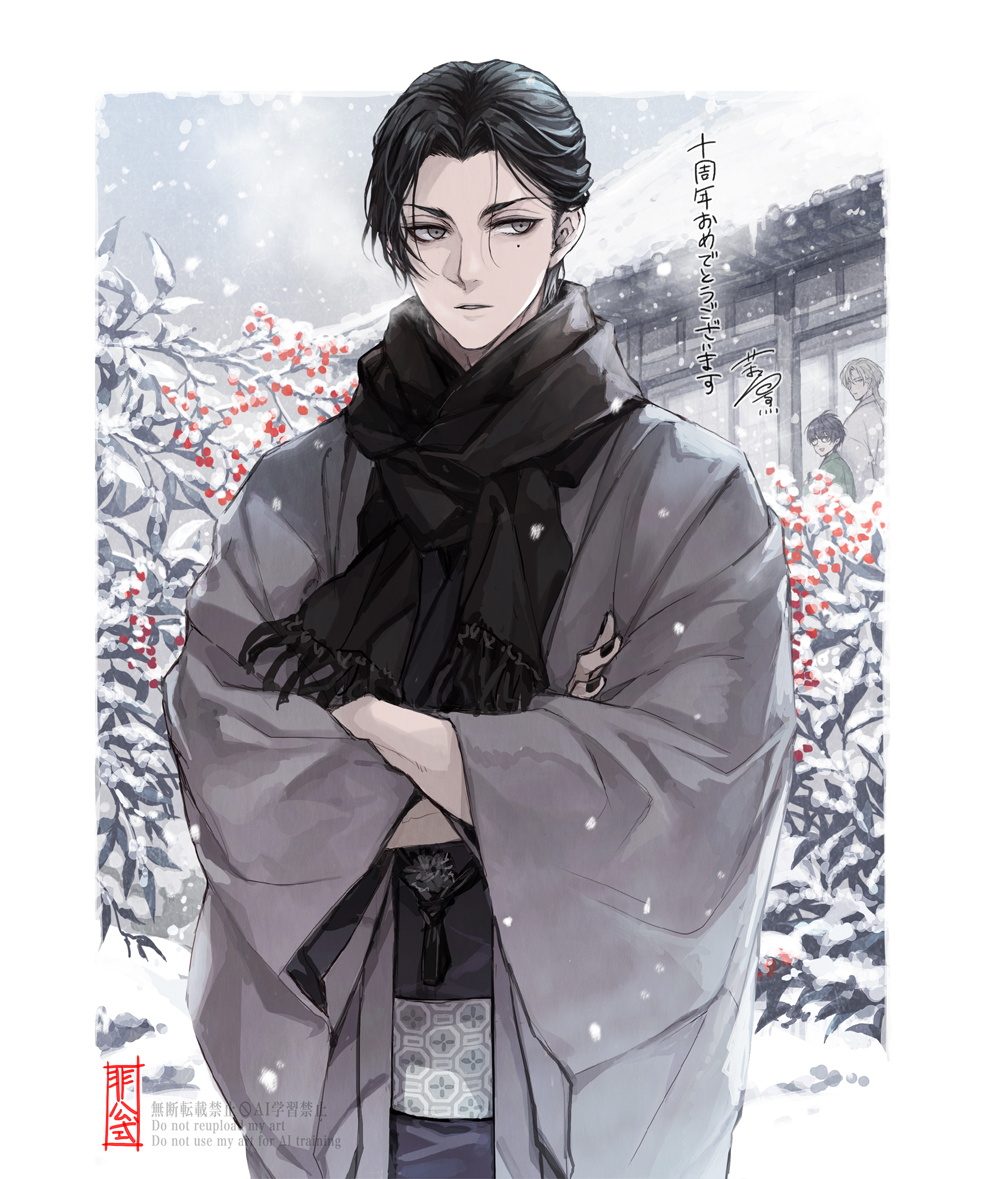 This is a pixiv picture whose title is 稲葉江の非公式絵まとめ3.