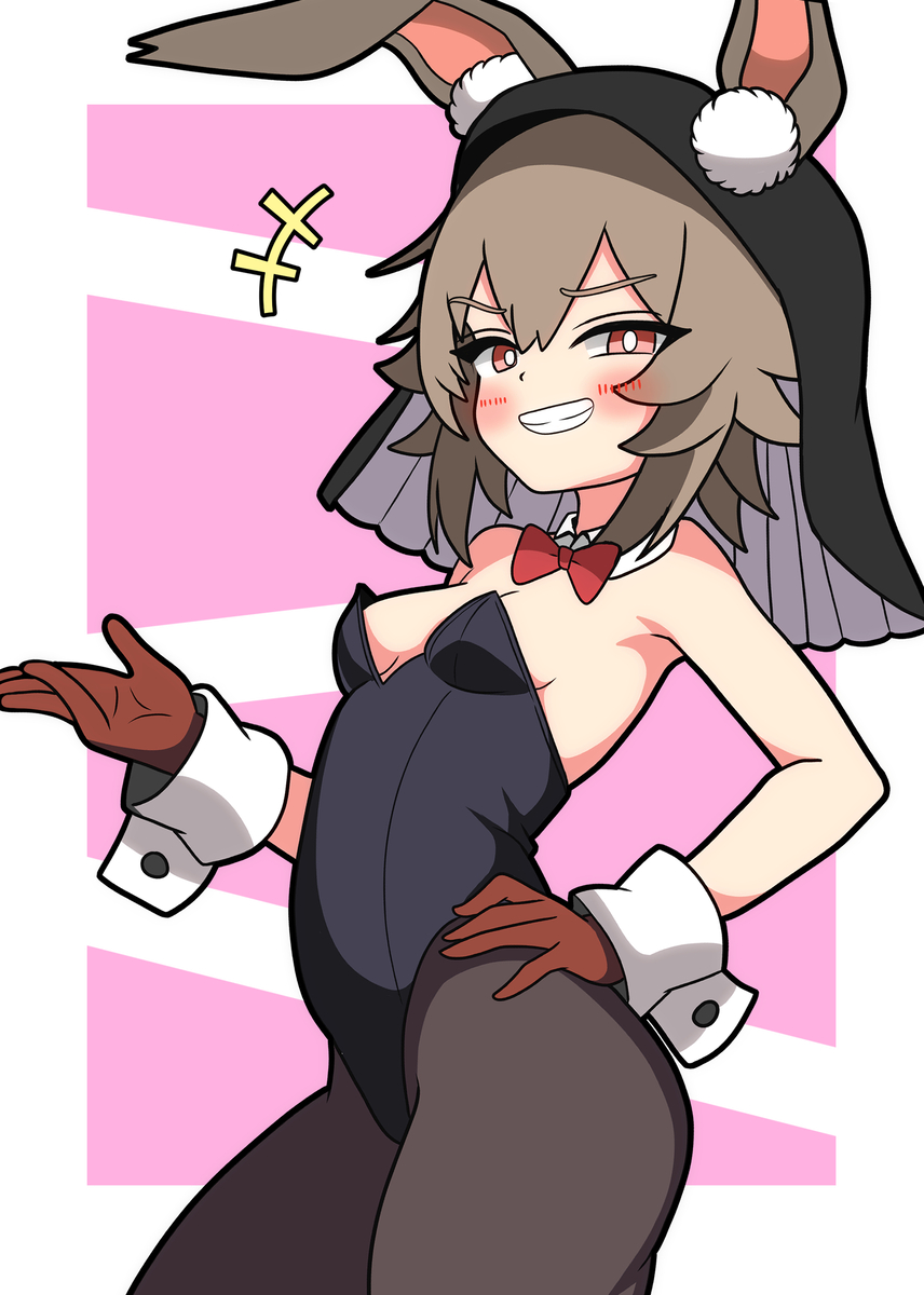 This is a pixiv picture whose title is バニーケイパー.