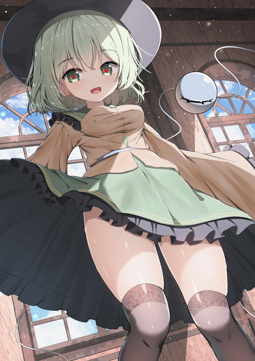 This is a pixiv picture whose title is こいしちゃん.