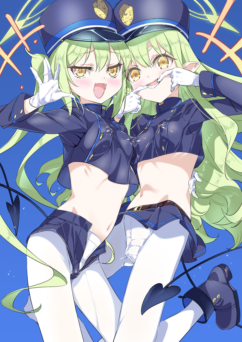 This is a pixiv picture whose title is しゅぽがき.