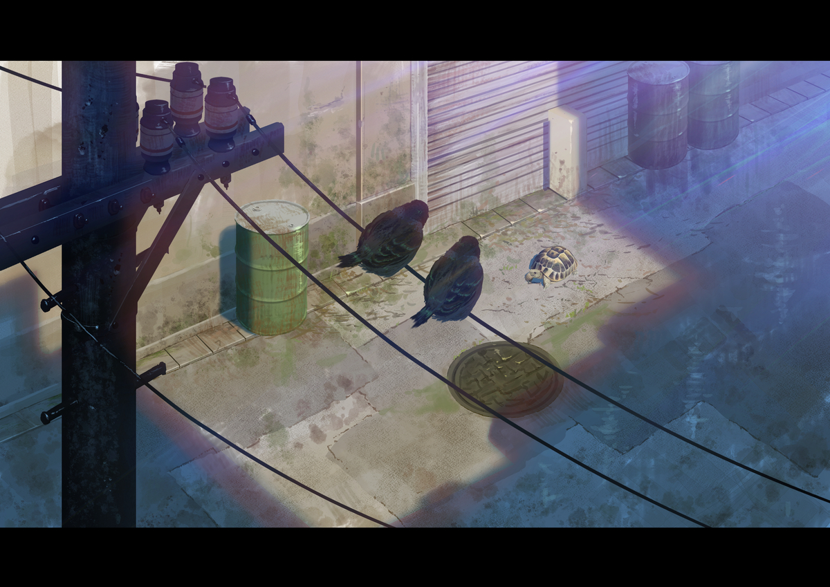 This is a pixiv picture whose title is おはよう！.