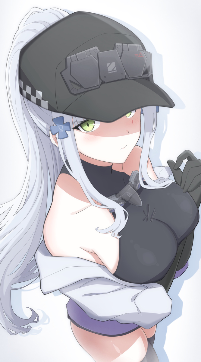 This is a pixiv picture whose title is HK416/クルカイ.