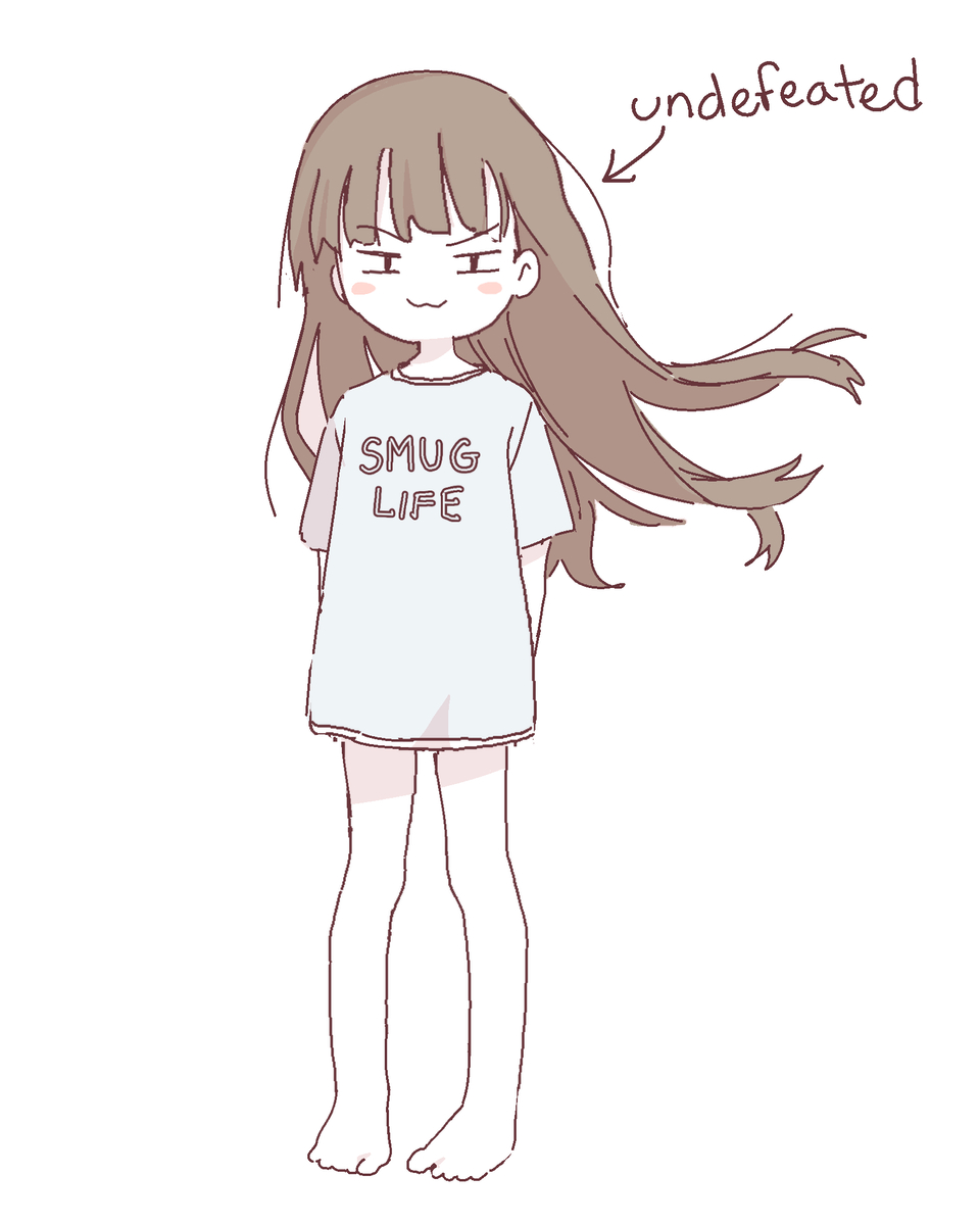 This is a pixiv picture whose title is 無敵.