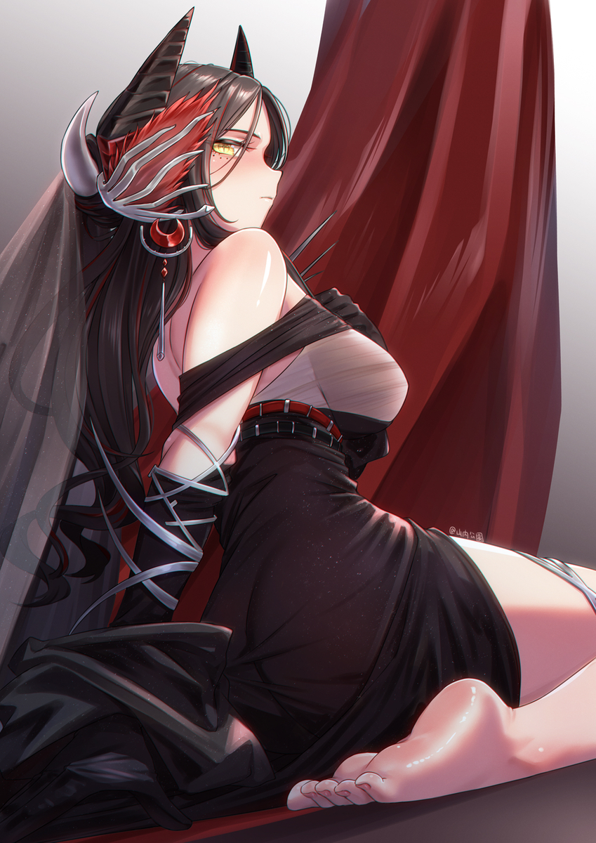 This is a pixiv picture whose title is イネス 伊内丝 Ines.
