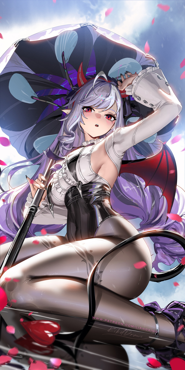 This is a pixiv picture whose title is Vivian Devil🩷.