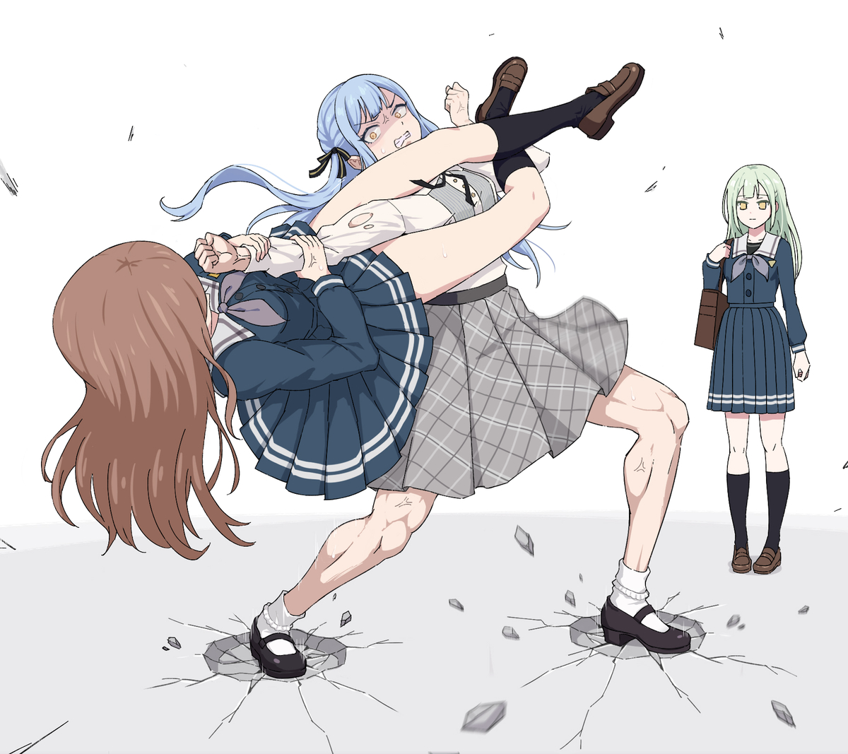 This is a pixiv picture whose title is 哦内盖！.