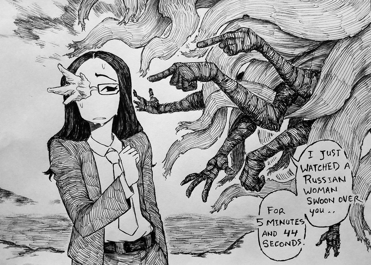 This is a pixiv picture whose title is Coral Glasses.