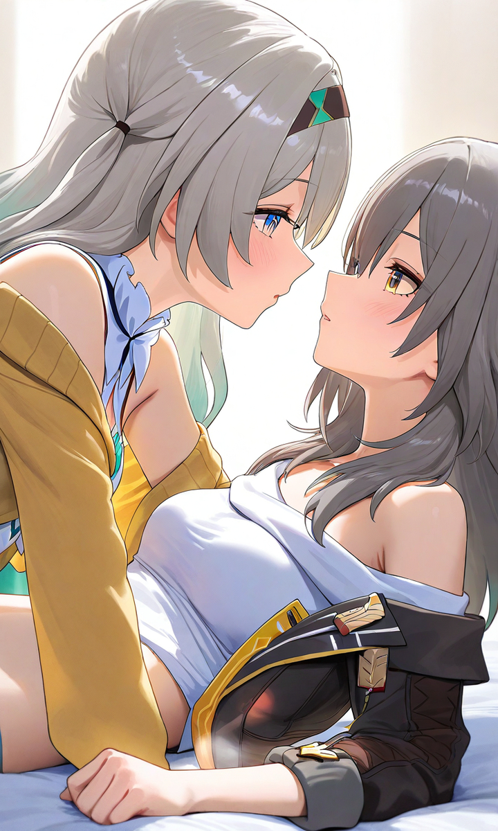 This is a pixiv picture whose title is 星 x ホタル | Stelle x Firefly.