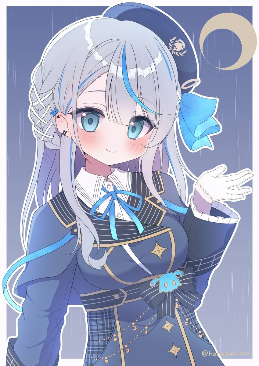 This is a pixiv picture whose title is 雨海ルカさん.